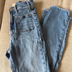 MOTHER Hustler patch pocket jeans
